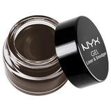 NYX Gel Eyeliner & Smudger - Scarlette - Dark Brown - #GLAS05