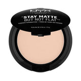 NYX Stay Matte But Not Flat Powder Foundation - Porcelain - #SMP16