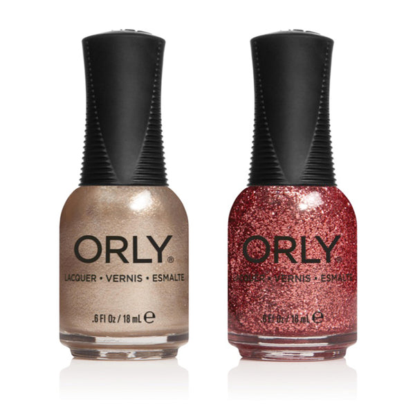 Orly - Nail Lacquer Combo - Gilded Glow & Frost Smitten