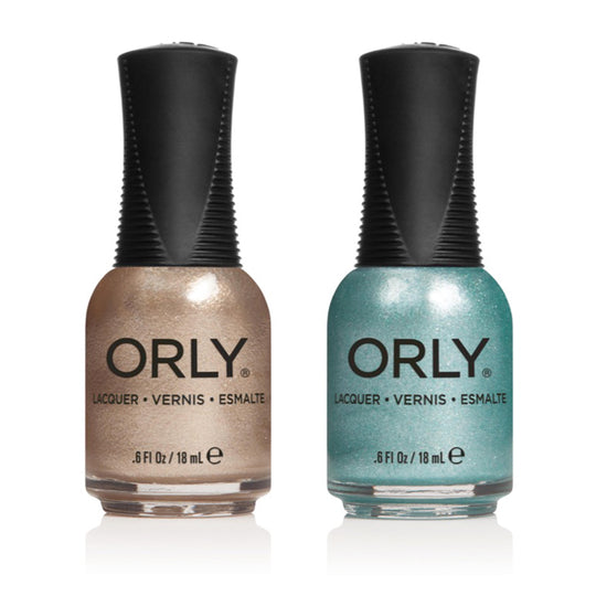 Orly - Nail Lacquer Combo - Gilded Glow & Ice Breaker