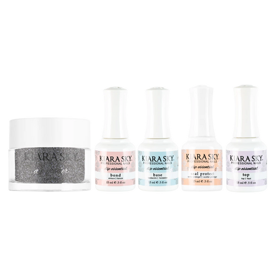 Kiara Sky Dip Powder Combo - Essentials Set & Chocolate Glaze