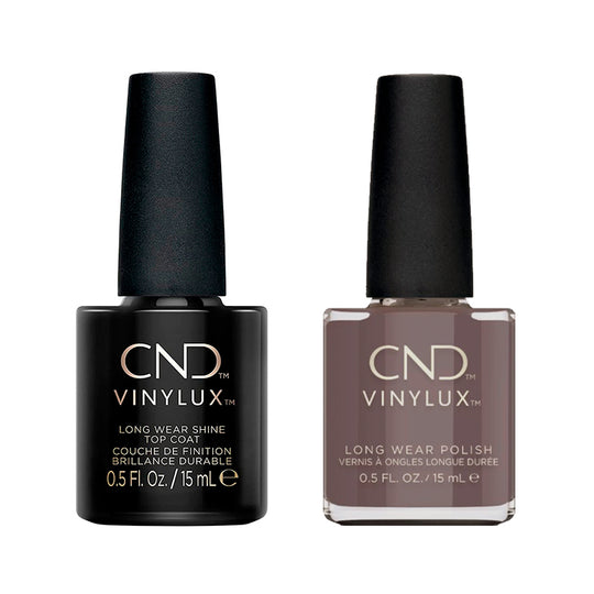 CND - Vinylux Topcoat & Above My Pay Gray-ed 0.5 oz - #429
