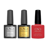 CND - Shellac Combo - Base, Top & Soulmate