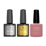 CND - Shellac Combo - Base, Top & Baby Smile