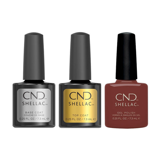 CND - Shellac Combo - Base, Top & Toffee Talk