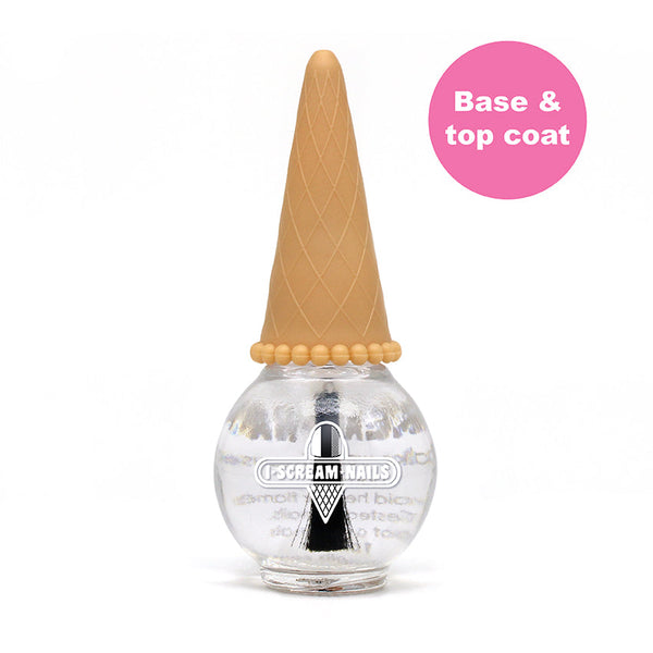 I Scream Nails - Nail Polish - Crystal Clear Base/Top Coat