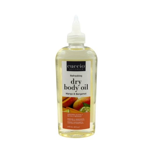 Cuccio - Rejuvenating Dry Body Oil - Mango & Bergamot 8 oz
