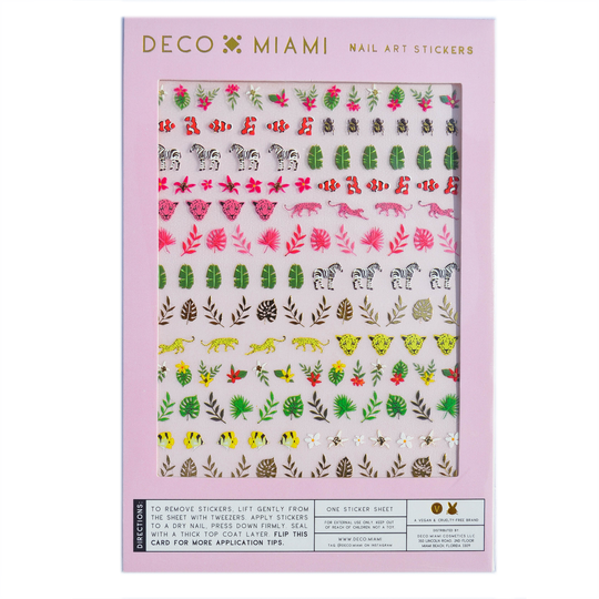 Deco Beauty - Nail Art Stickers - Tropique