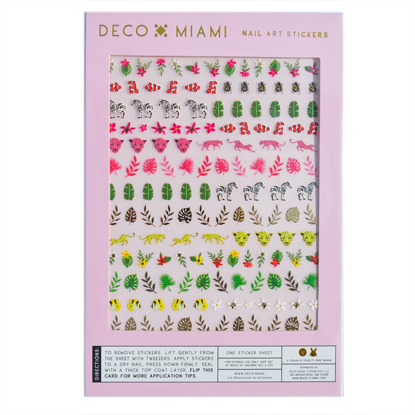 Deco Beauty - Nail Art Stickers - Tropique