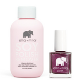 ella+mila - Soy Polish Remover & Bang Bang - .45oz