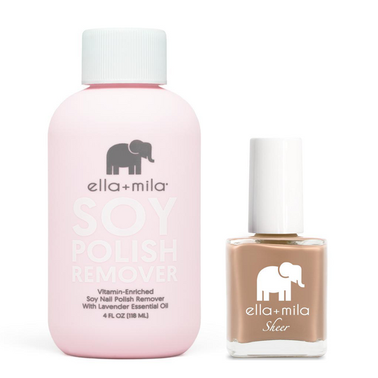 ella+mila - Soy Polish Remover & Beloved - .45oz