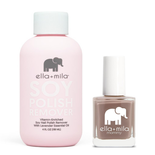 ella+mila - Soy Polish Remover & Cup O'Latte - .45oz