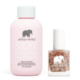 ella+mila - Soy Polish Remover & Drippin' Gold - .45oz
