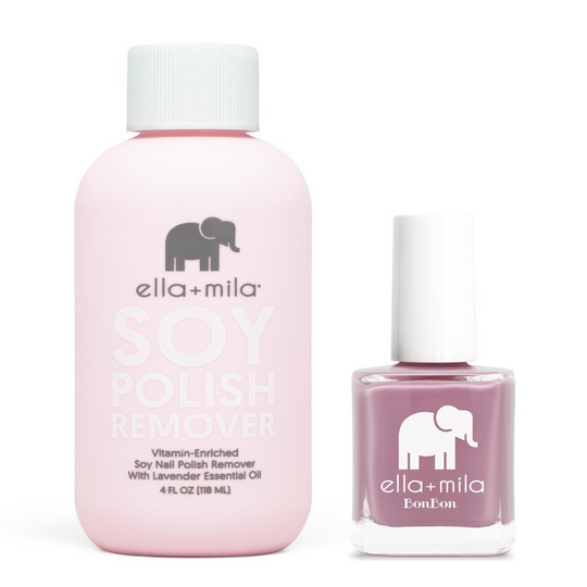 ella+mila - Soy Polish Remover & Dulce Amor - .45oz