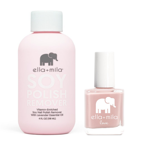 ella+mila - Soy Polish Remover & Forever Mine - .45oz