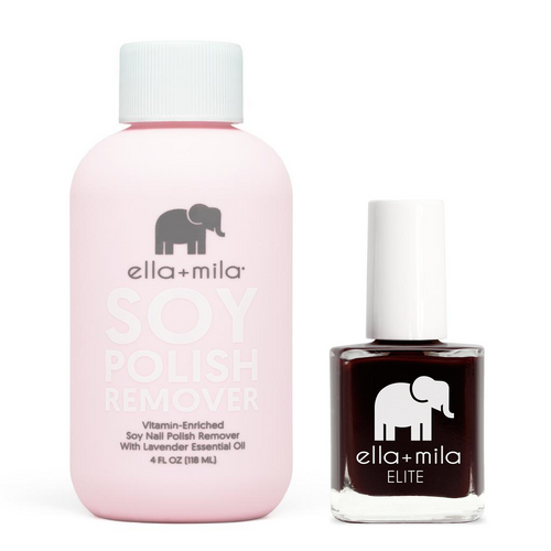 ella+mila - Soy Polish Remover & Holiday Fling - .45oz
