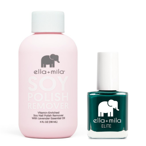 ella+mila - Soy Polish Remover & Island Hopping - .45oz