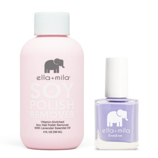 ella+mila - Soy Polish Remover & Late Night Tart - .45oz
