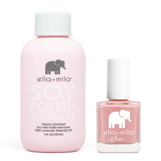 ella+mila - Soy Polish Remover & Luminous - .45oz