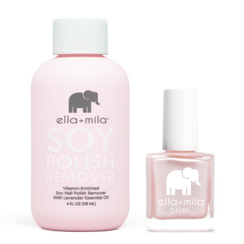 ella+mila - Soy Polish Remover & My Fantasy - .45oz