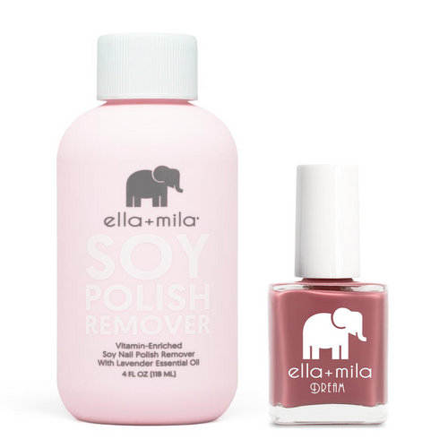 ella+mila - Soy Polish Remover & Time for a Bond Fire - .45oz