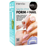 Static Nails - Reusable Pop-On Manicures - Pops For Champagne Round Velvet Effect