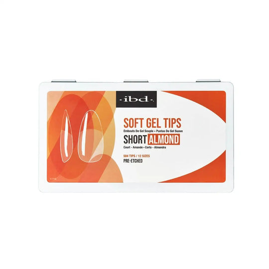 IBD - Soft Gel Tips - Short Almond