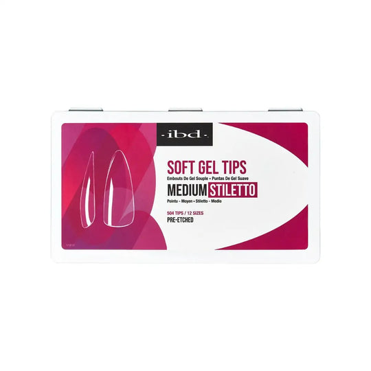 IBD - Soft Gel Tips - Medium Stiletto