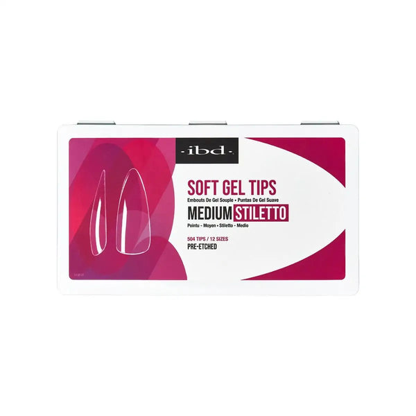 IBD - Soft Gel Tips - Medium Stiletto
