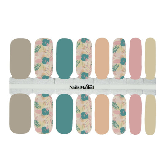 Nails Mailed - Nail Polish Wrap - Fresh Pastel