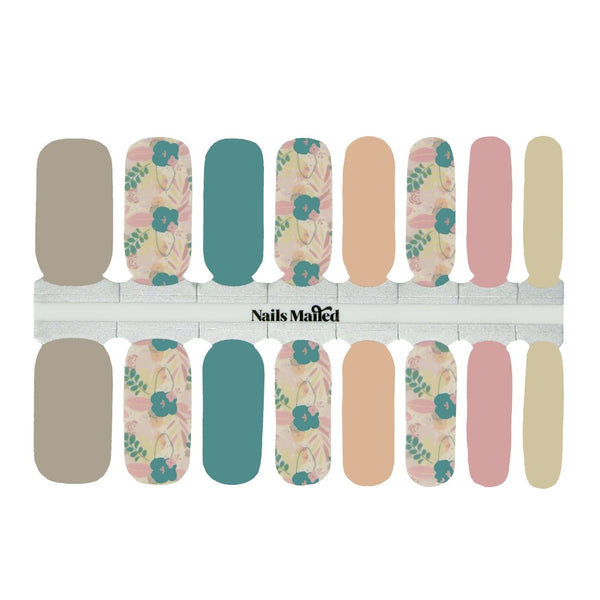 Nails Mailed - Nail Polish Wrap - Fresh Pastel