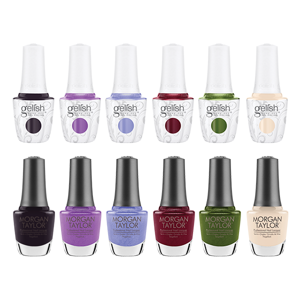 Gelish & Morgan Taylor - Gel & Lacquer Combo - On My Wish List Holiday 2023 (12 pc Set)