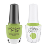 Gelish & Morgan Taylor Combo - Into The Lime-light