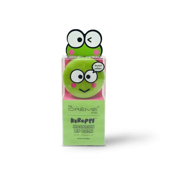 The Creme Shop X Hello Kitty - Keroppi Macaron Lip Balm Green Apple A Day