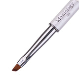 Maniology - Nail Tool - Premium Nail Art Manicure Brush Line - Angled Precision Brush #105