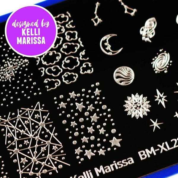 Maniology - Stamping Plate - Artist Collaboration: Kelli Marissa #XL213
