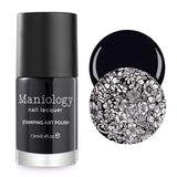 Maniology - Stamping Nail Polish - Black & White Duo