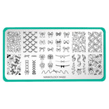Maniology - Stamping Plate - Bows & Ribbons #M453