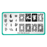 Maniology - Stamping Plate - Chic Peek: Forest Spirit #XL472