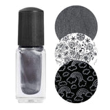 Maniology - Nail Stamping Starter Kit - Crystal Galaxy: Space-Themed