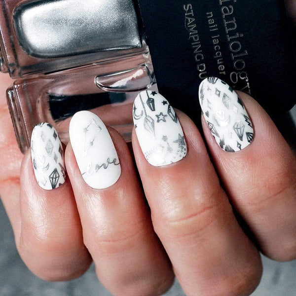 Maniology - Nail Stamping Starter Kit - Crystal Galaxy: Space-Themed