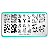 Maniology - Nail Stamping - Ice Cube Clear Rectangular Stamper w/ Scraper Card