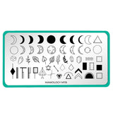 Maniology - Stamping Plate - Crystal Moon #M119