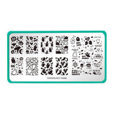 Maniology - Stamping Plate - Halloween: Ghosted #M056
