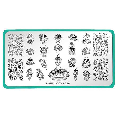 Maniology - Stamping Plate - Halloween Treats #M248