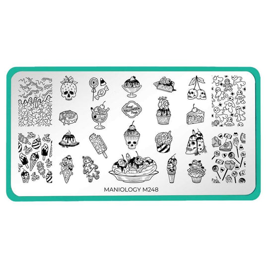 Maniology - Stamping Plate - Halloween Treats #M248