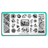 Maniology - Stamping Plate - Japanese Porcelain  #M460