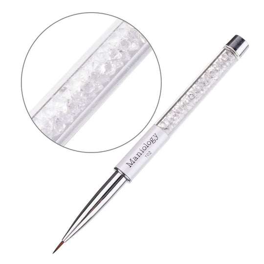 Maniology - Nail Tool - Premium Nail Art Manicure Brush - Liner Brush #102