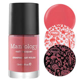 Maniology - Stamping Plate - Lacey Lovers #M453