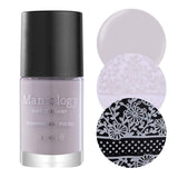 Maniology - Stamping Plate - Classique: Pardon My French French Tip #M052
